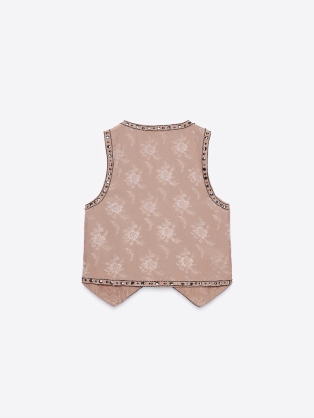 NWT - Zara Embellished beaded vest - size small - Picture 3 of 6